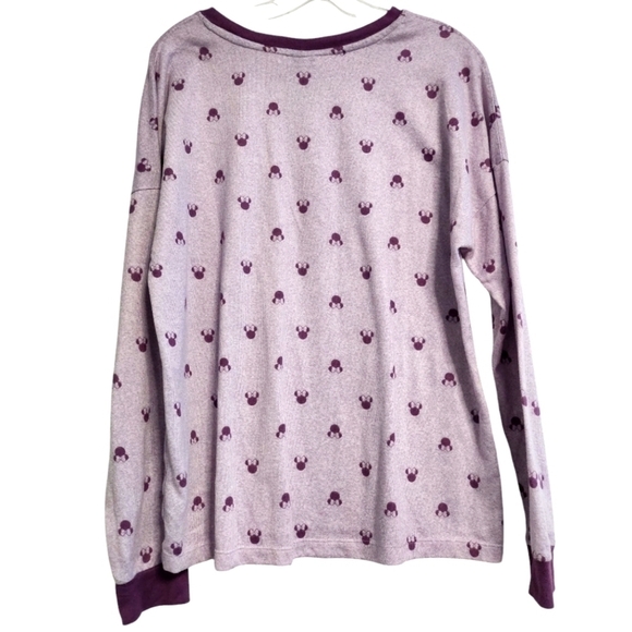 Disney womens purple pajama set size Medium - Picture 3 of 6